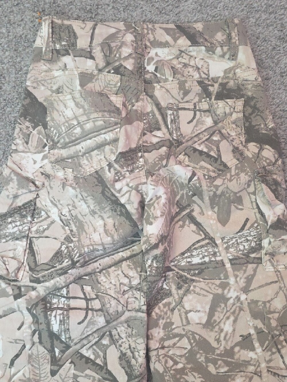 VIP Jeans Women's Camouflage Waistband Pants - Beige/Olive Camo - Picture 8 of 9